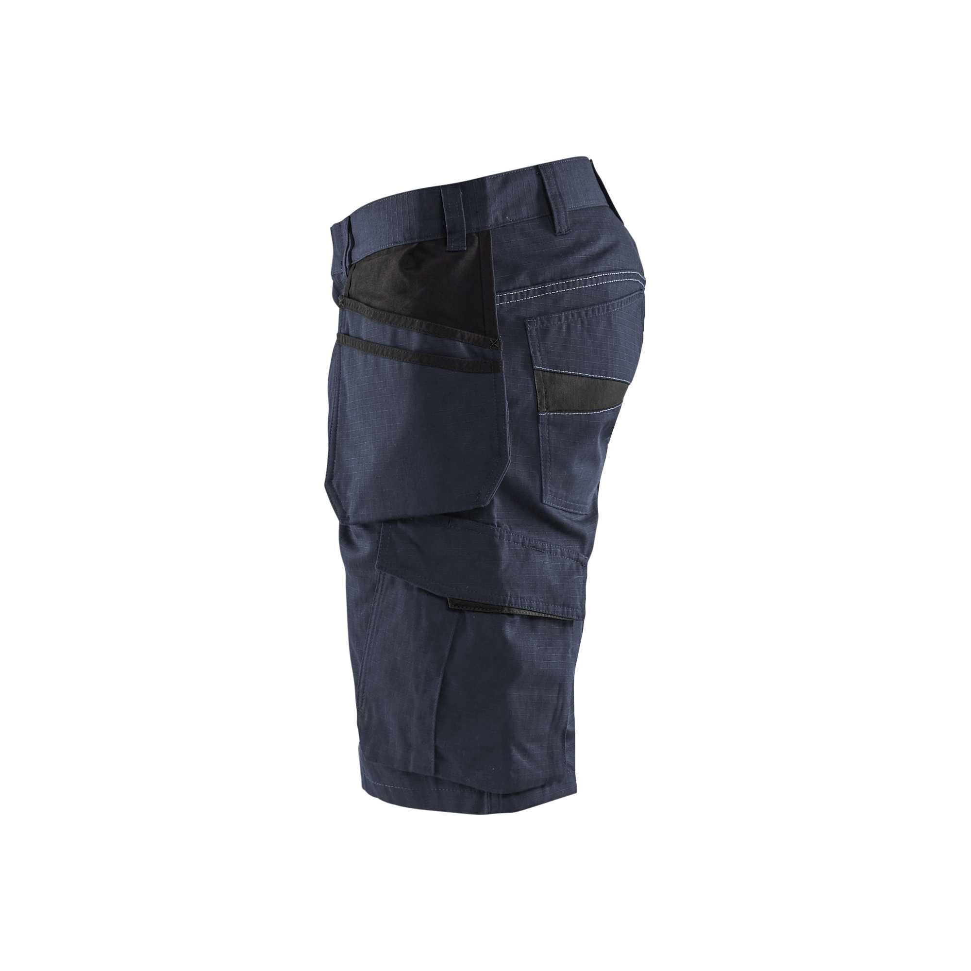 BLAKLADER 14941330 Service Shorts with Tool Pockets Work Shorts Men - ripstop fabric